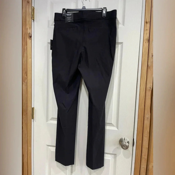 Simply Vera Wang Large Bootcut Mid-Rise Pants Everyday Luxury UltraStretch Black - Picture 3 of 10